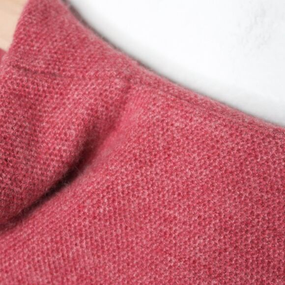 Tahari Womens Cashmere Sweater Small Red Soft Pure Luxe Quiet Luxury‎ Office - Picture 7 of 10